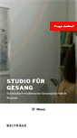 Mobile Screenshot of clemensgnad.de